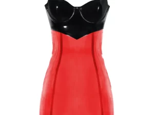 Latex kousenbandjurk