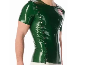 Latex Men's Doc Medic Short Sleeves Top