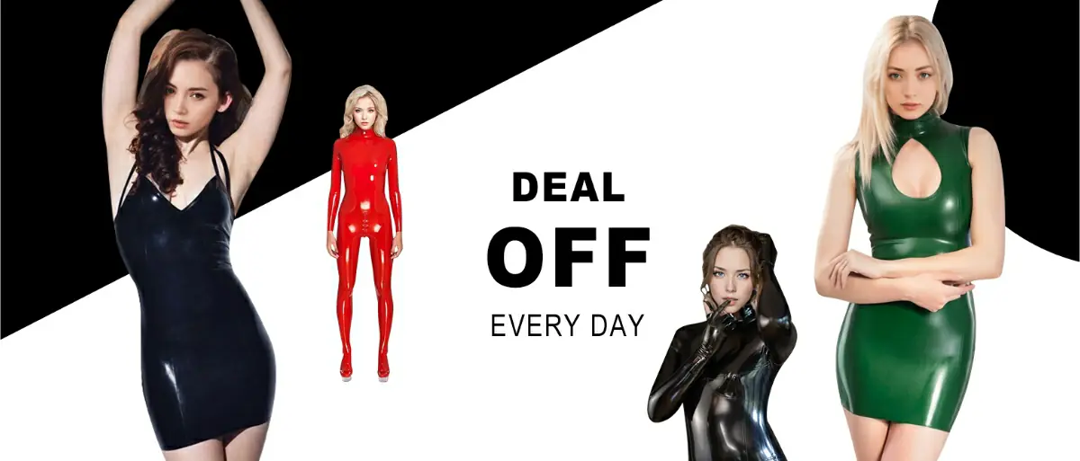 latex clothing banner