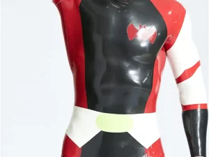 Male Cdr Batwing Back Zip Catsuit