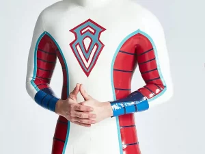 Male Diamond Duke Back Zipper Catsuit