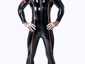 Mannelijke diamanten catsuit