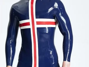 Pánský patriotický křížový oblek