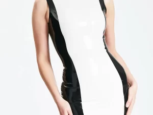 Latex Bodie Bodicon Mini Dress
