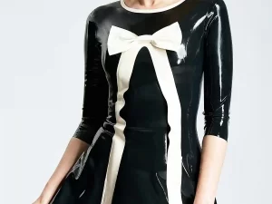 Latex Priscilla Micro Party Dress