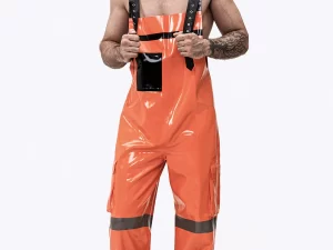 Latex Male Firefighter Off-Duty Dungarees