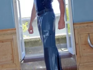 Latex Commando Trousers
