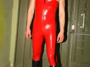 Latex High Waist Breeches