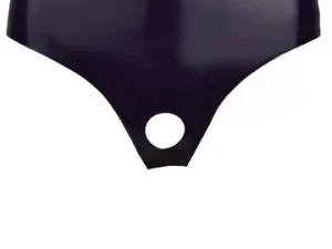Latex Peephole Pants