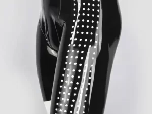 Latex Mens Shorts With Perforation