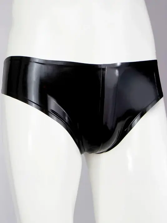 Latex Jock With Zip