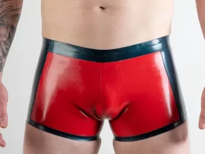 Latex Shorts SADDLE design