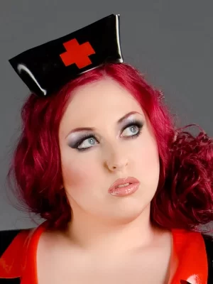 Latex Nurse Cap