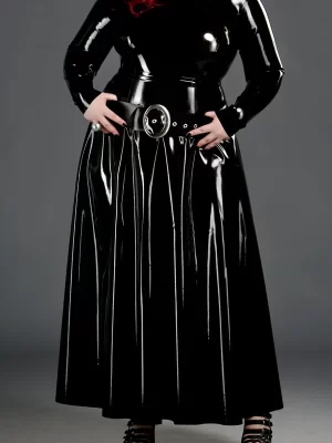 Latex Rigelig Nederdel