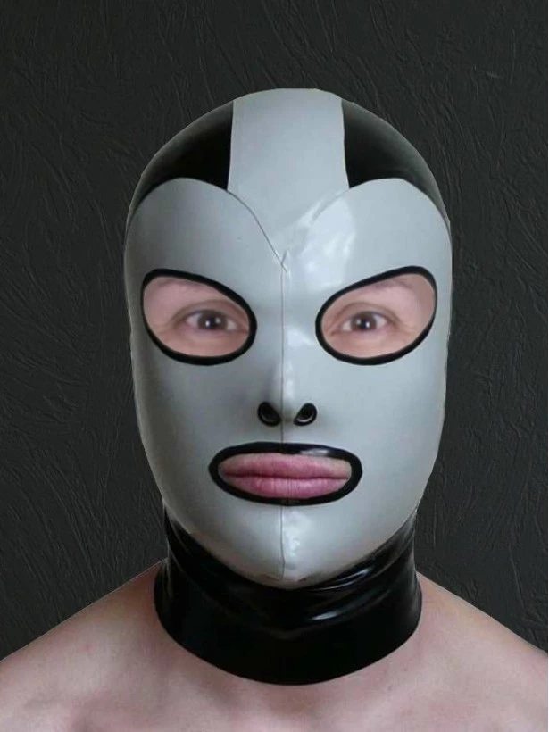 Latex BDSM mask