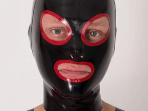 Latex BDSM mask