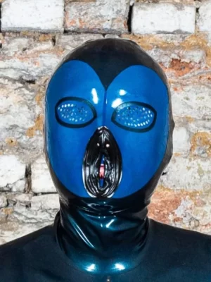 Latex mask pussy face