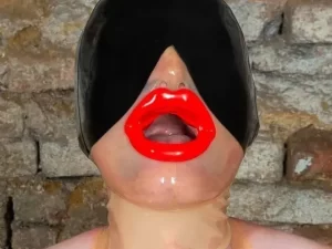 Latex mask Submissive Executioner