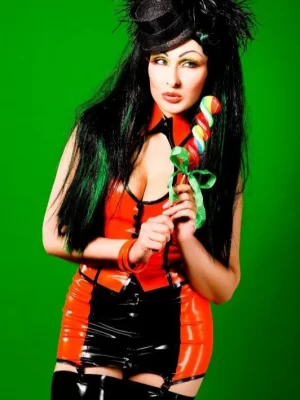Latex Cabaret Top