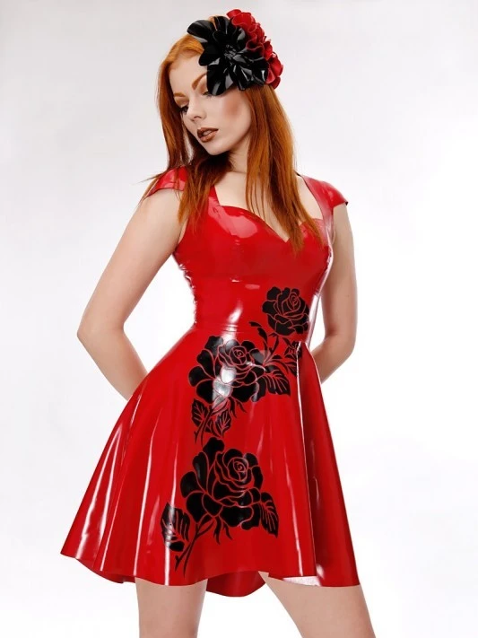 Latex Barbarella Dress