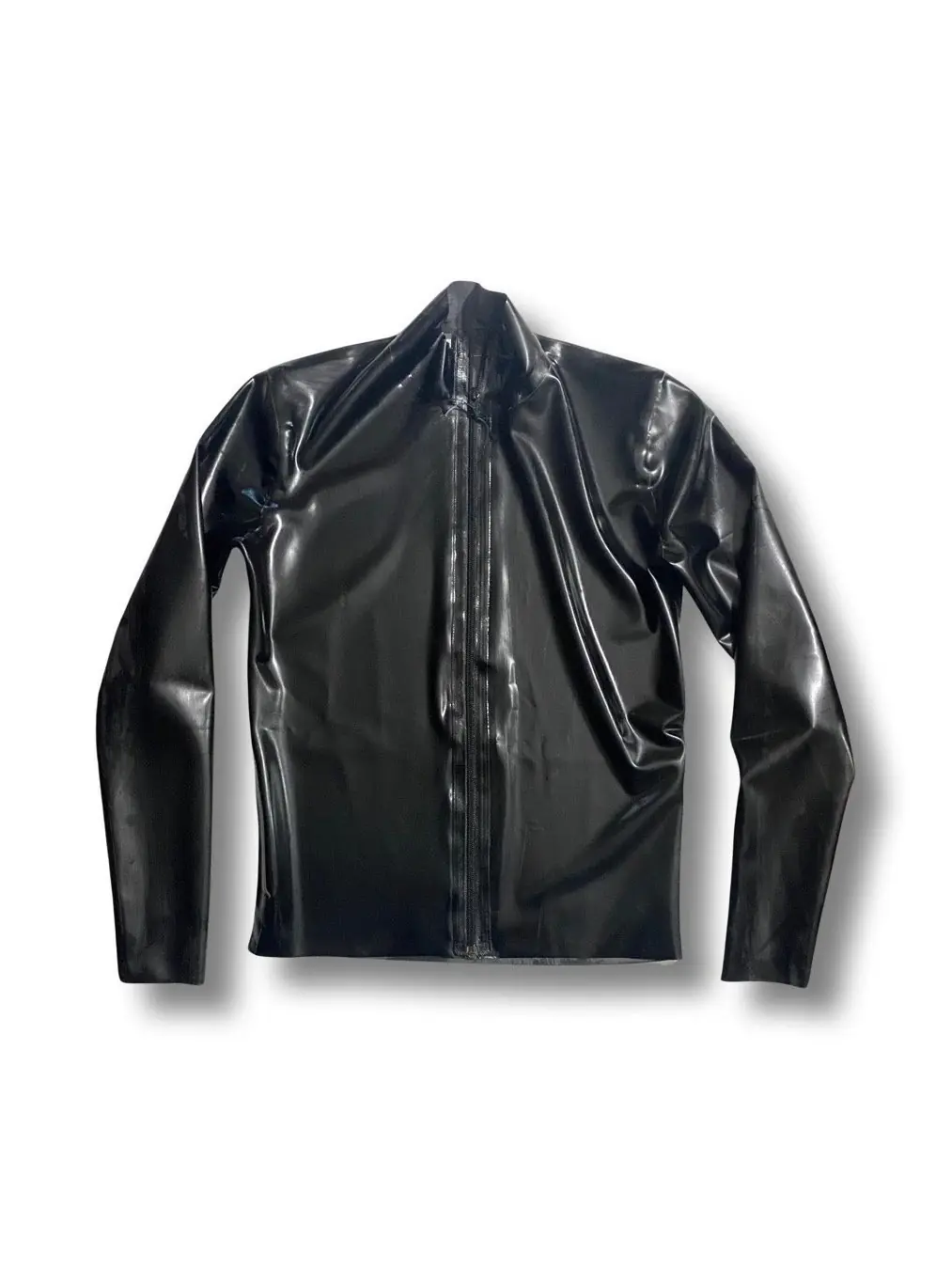 Latex Mens Slim Fit Snap Front Shirt