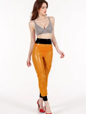 Latex Classic Two-Tone Leggings