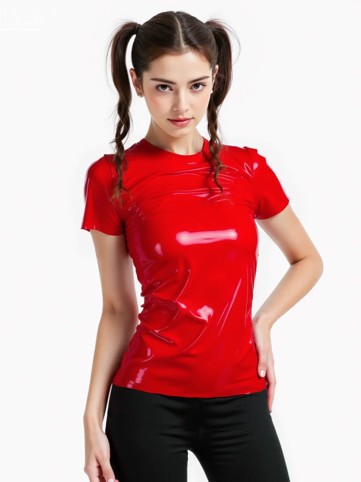 Latex Open Bra Top