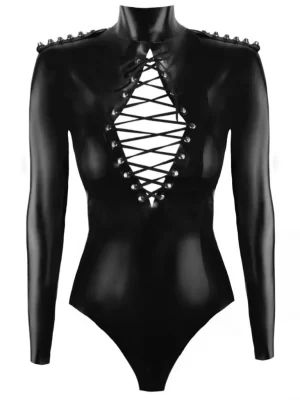 Latex Mercury Domina playsuit