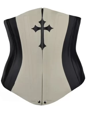 Latex nun corset