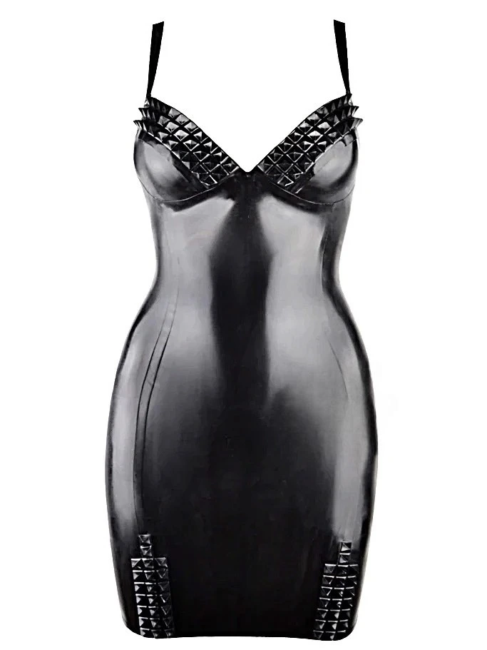 Latex Whiplash dress