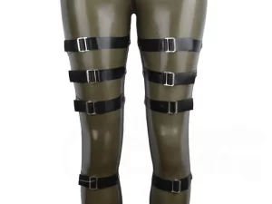 Latex Asylum Strap Leggings