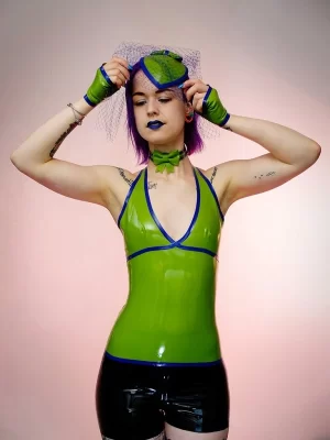 Latex Pin up top