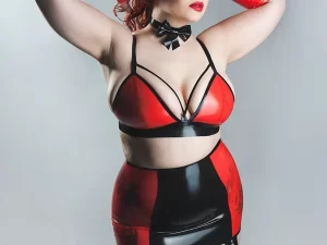 Latex Lilith bralette