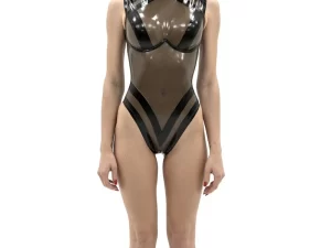 Latex Mono-frame Bodysuit