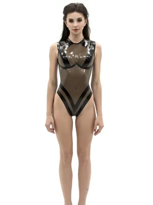 Latex Mono-frame Bodysuit