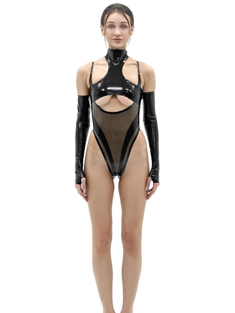 Latex Zipper Bodysuit Latex Zipper Bodysuit