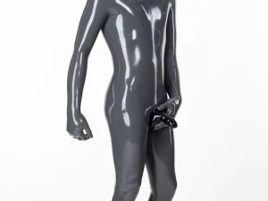 Latex Mens Express Pass 2-Condoms + Penis Sheath Catsuit