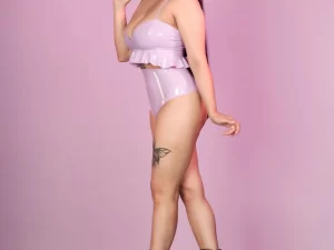 Latex Fleur Lingerie