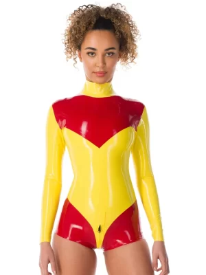 Latex Vortex Leotard
