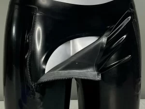 Latex Sailor Front Short