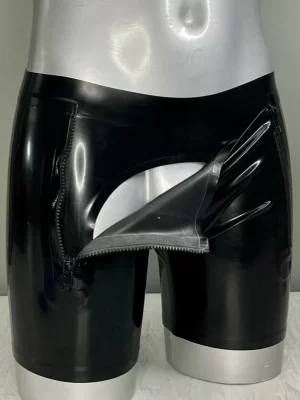 Latex Sailor Front Short