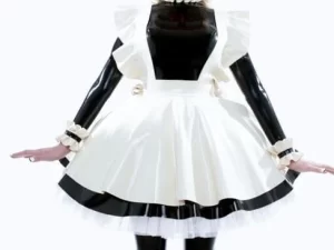 Latex Lolita Apron