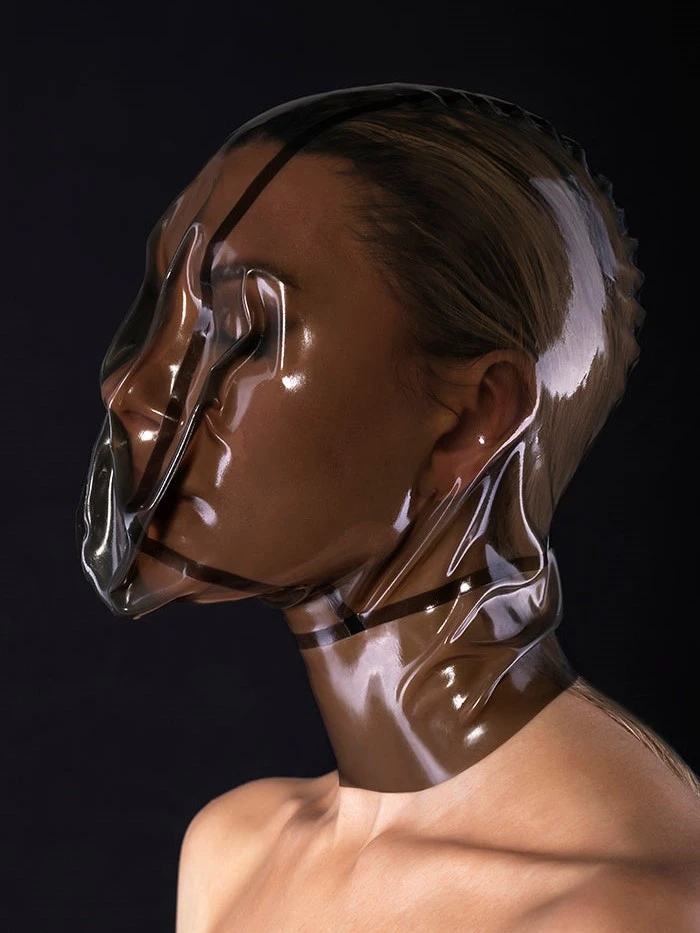 Latex Breath Control Mask without Zipper Latex Breath Control Mask without Zipper