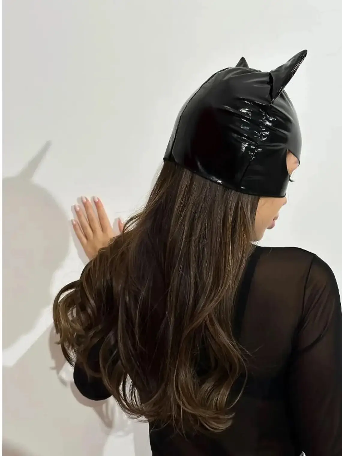 latex Christmas Cat Face Mask latex Christmas Cat Face Mask