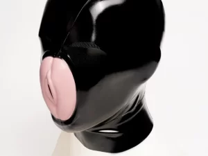 Latex Micro Pussy Mouth Mask