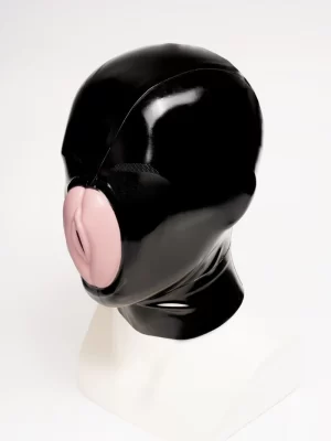 Latex Micro Pussy Mouth Mask