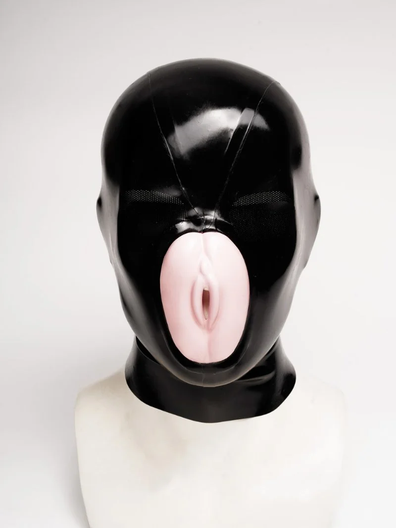 Latex Micro Pussy Mouth Mask Latex Micro Pussy Mouth Mask