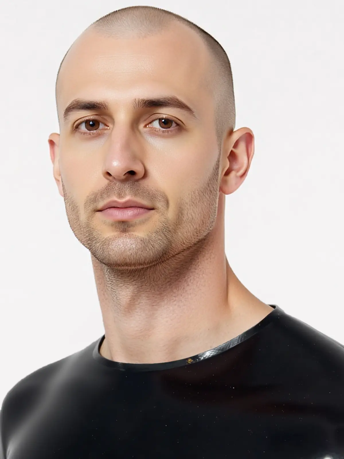 Latex Long Sleeve Crew Neck T-Shirt Latex Long Sleeve Crew Neck T-Shirt