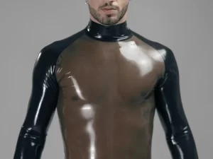 Latex Long Sleeve Raglan T-shirt