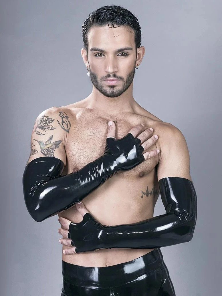 Latex Maids frilled headdress Latex Maids frilled headdress